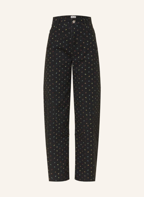 BAUM UND PFERDGARTEN Barrel Jeans NAPOLEN C9239 Black Petite Flower