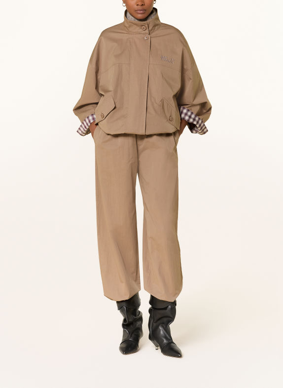 BAUM UND PFERDGARTEN Blouson BATINA TAUPE / CREME / LILA