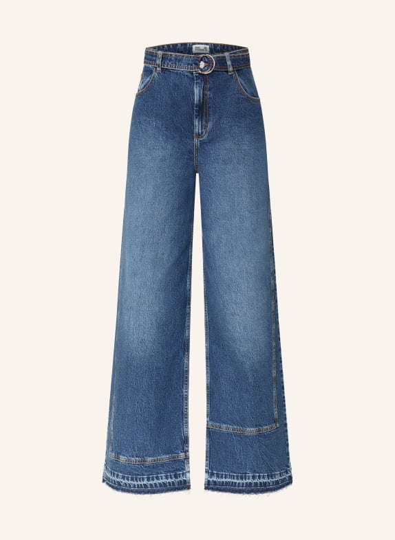 BAUM UND PFERDGARTEN Wide Leg Jeans NIEMA C7864 Dark Blue Denim