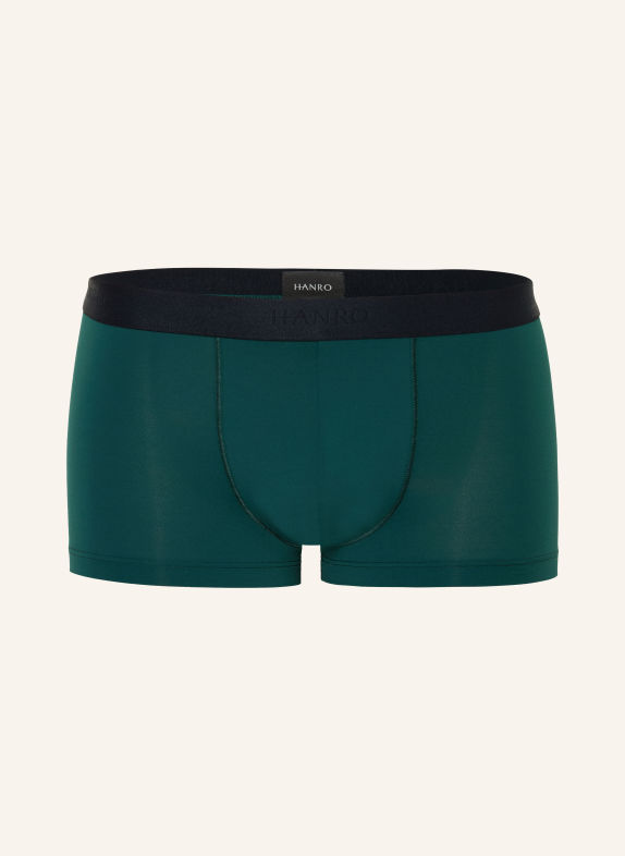HANRO Boxershorts MICRO TOUCH PETROL / ZWART