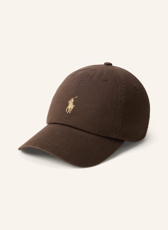 POLO RALPH LAUREN Cap DARK BROWN / LIGHT BROWN