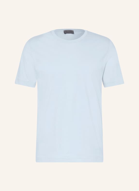 HANRO Schlafshirt LIVING HELLBLAU