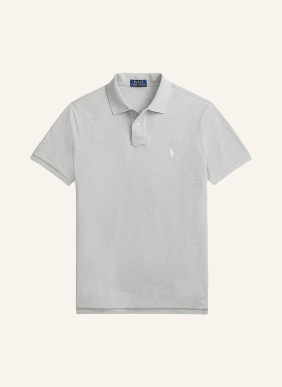 POLO RALPH LAUREN Piqué poloshirt Custom Slim Fit GRIJS