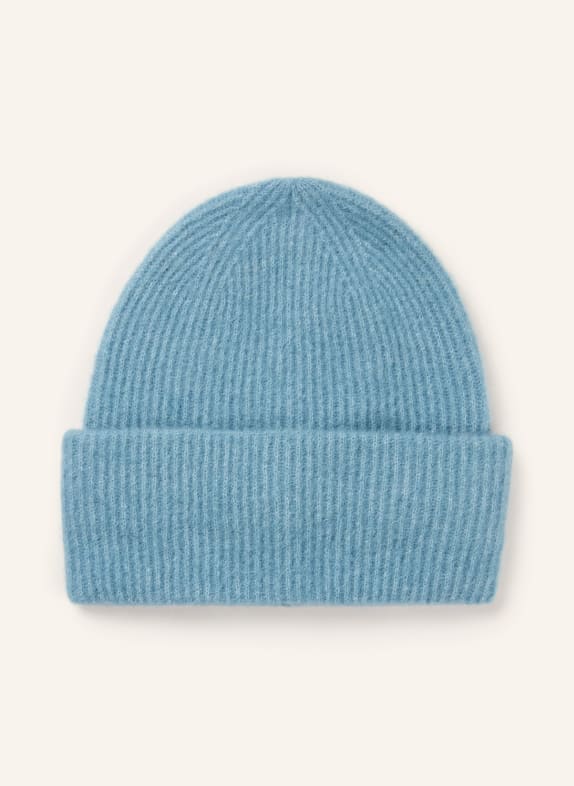 SAMSØE  SAMSØE Beanie NOR with alpaca LIGHT BLUE