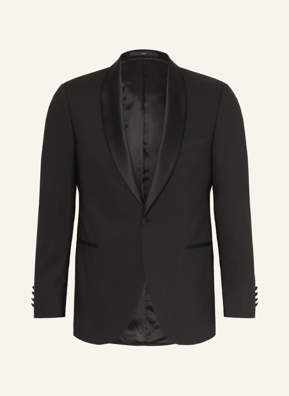DRESSLER Smokingové sako Shaped Fit ČERNÁ