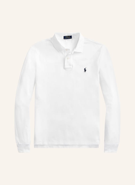 POLO RALPH LAUREN Piqué polo shirt slim fit WHITE