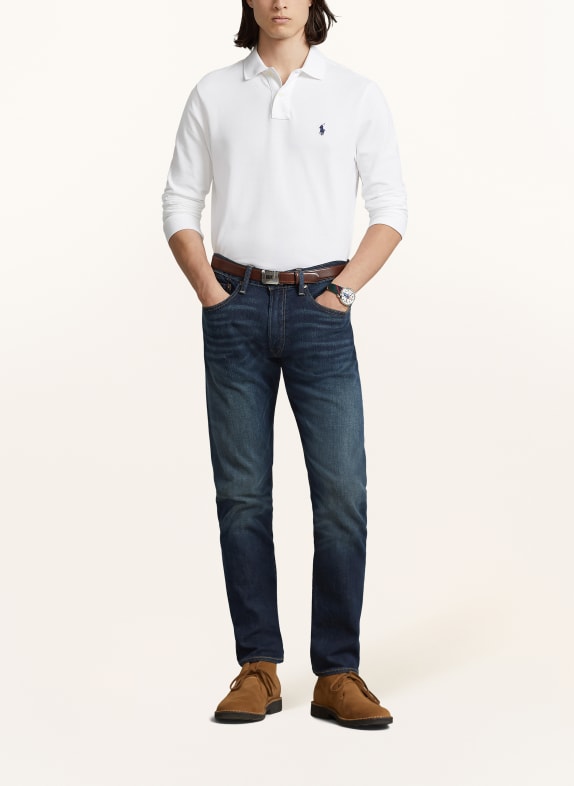 POLO RALPH LAUREN Piqué-Poloshirt Slim Fit WEISS