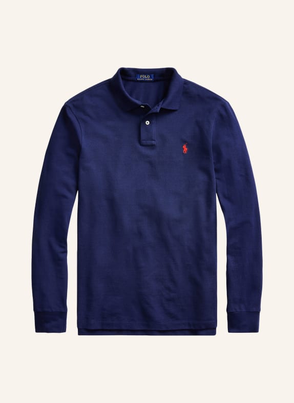 POLO RALPH LAUREN Piqué-Poloshirt Custom Slim Fit BLAU