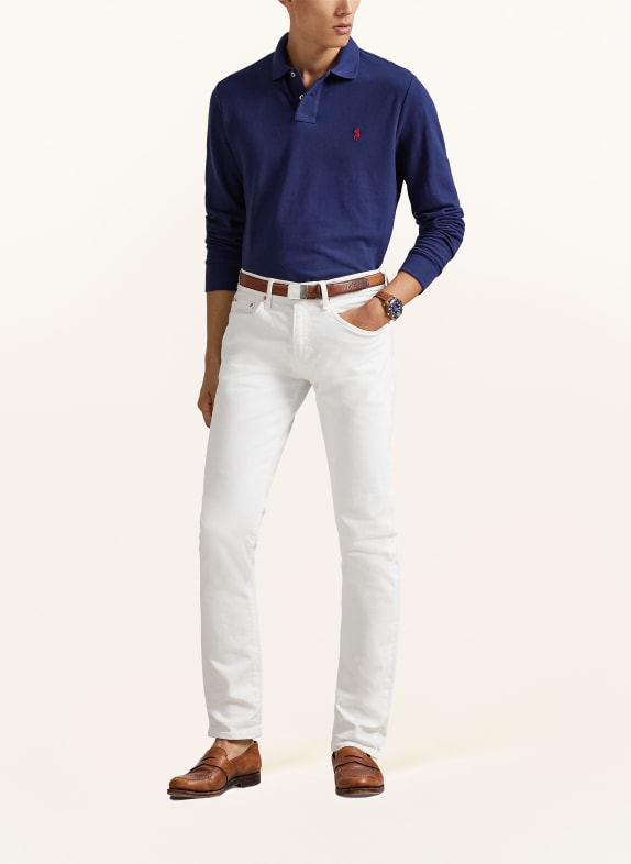 POLO RALPH LAUREN Piqué-Poloshirt Custom Slim Fit BLAU