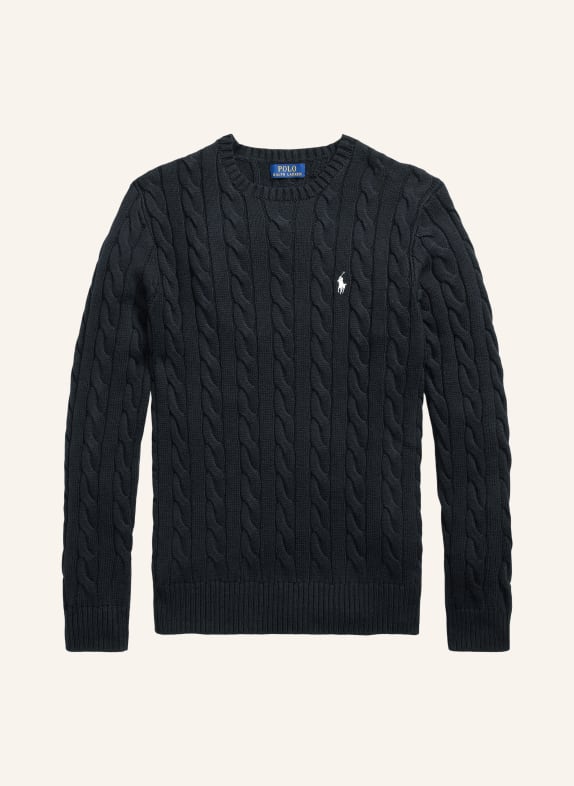 POLO RALPH LAUREN Sweter GRANATOWY