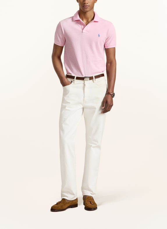 POLO RALPH LAUREN Polokošile z piké Slim Fit RŮŽOVÁ