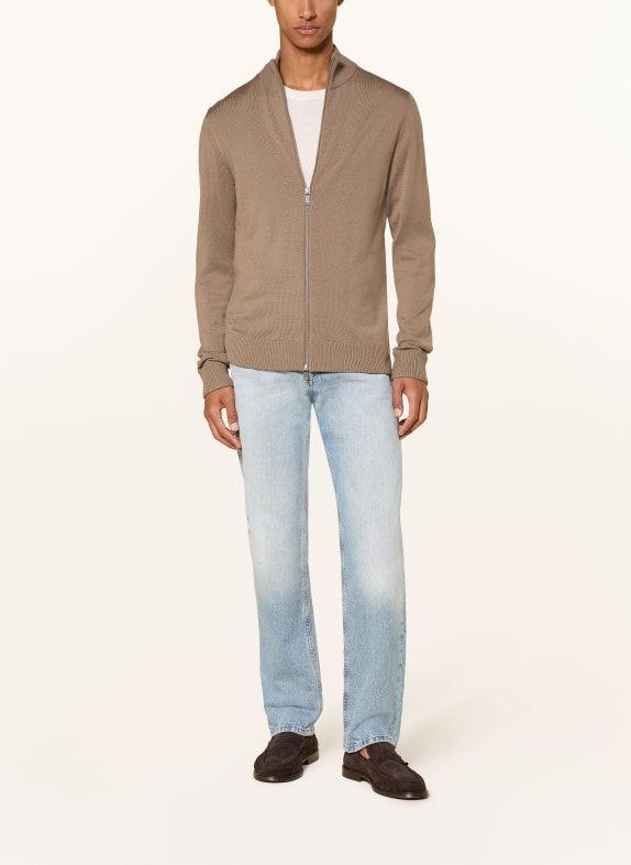 DRYKORN Gebreid vest ANTONIO CAMEL