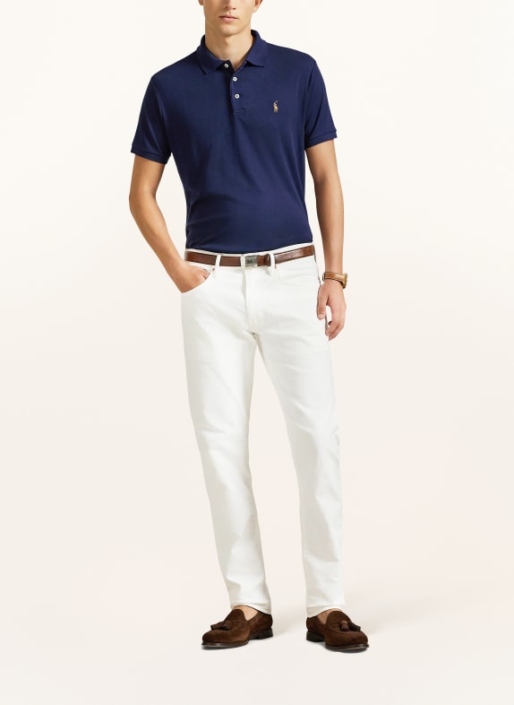 POLO RALPH LAUREN Jersey-Poloshirt Custom Slim Fit DUNKELBLAU