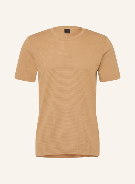 BOSS Tričko DRI-FIT BÉŽOVÁ