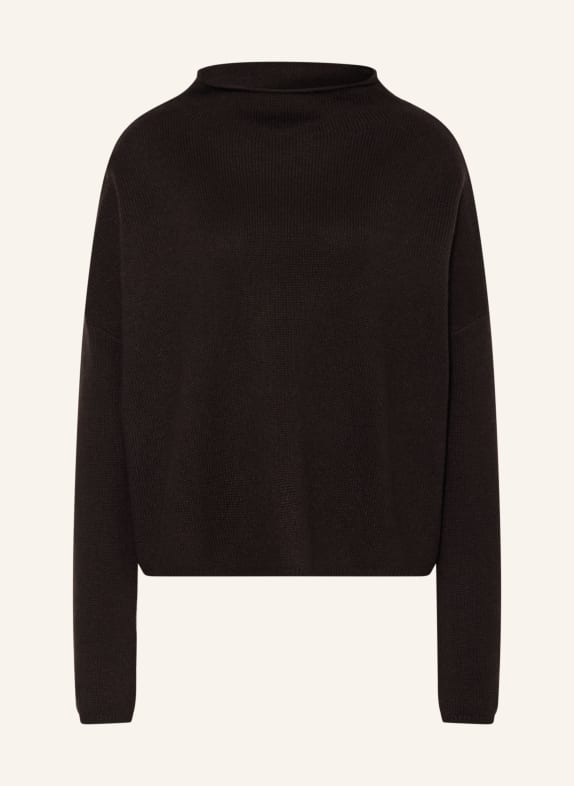 LISA YANG Cashmere sweater SANDY DARK BROWN