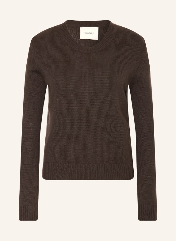 LISA YANG Cashmere-Pullover MABLE KHAKI