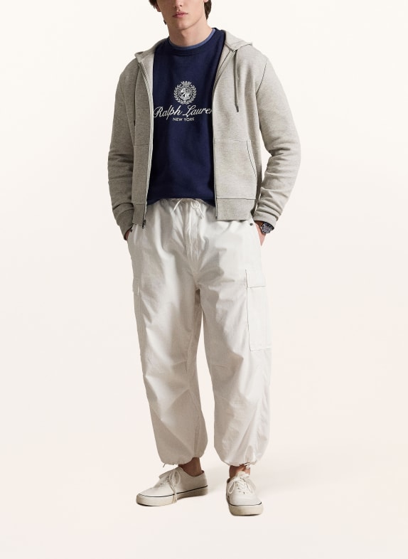 POLO RALPH LAUREN veste de survêtement GRIS