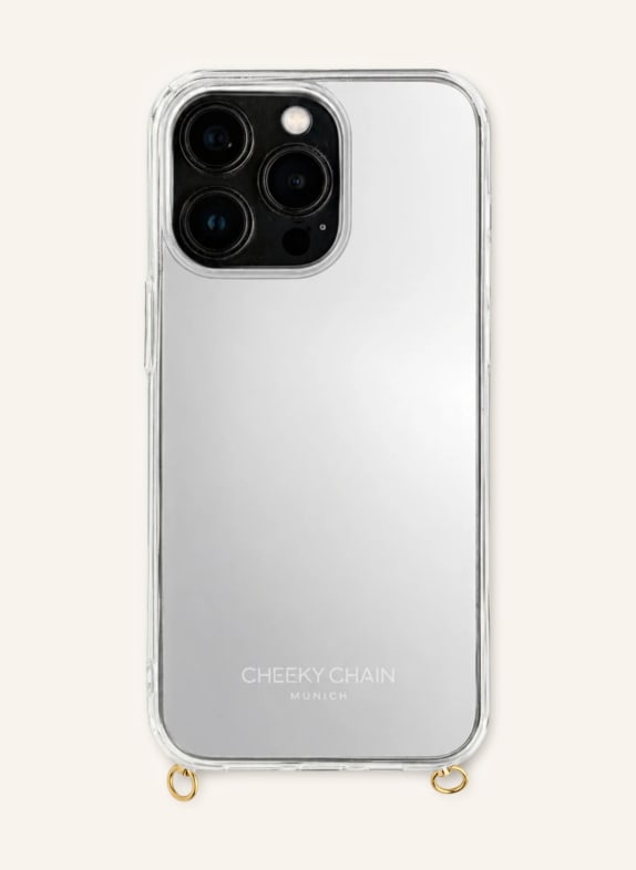 CHEEKY CHAIN MUNICH smartphonehoes ZILVER / GOUD