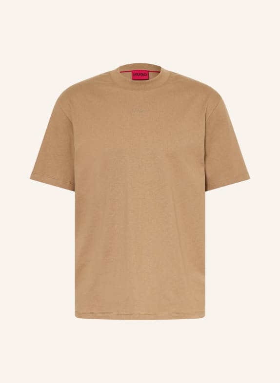 HUGO T-Shirt DAPOLINO CAMEL