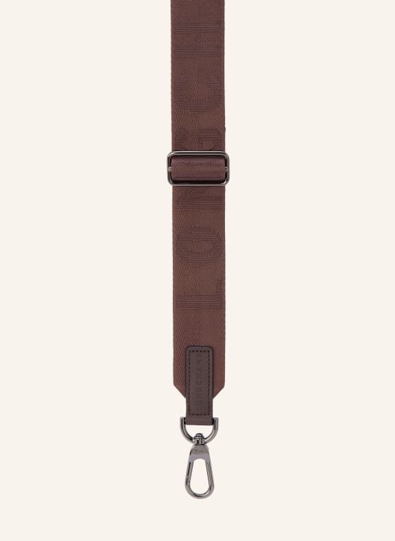 LONGCHAMP Schulterriemen DUNKELBRAUN
