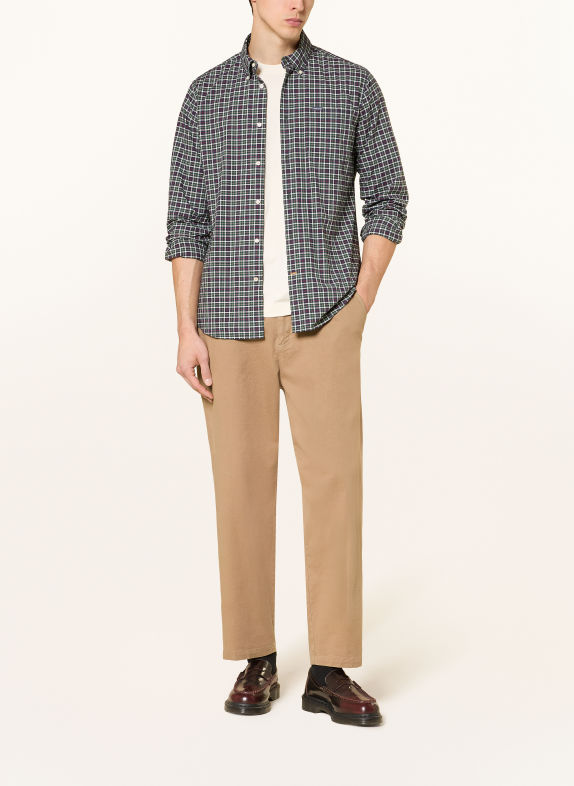 Barbour Hemd LOMOND Tailored Fit DUNKELGRÜN / DUNKELROT / DUNKELBLAU