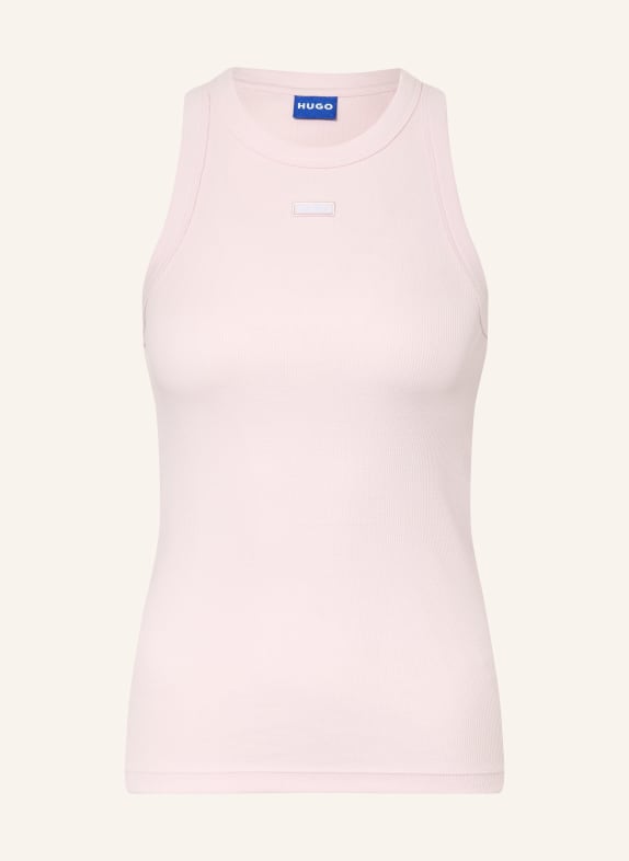 HUGO Top EASY TANK LIGHT PINK