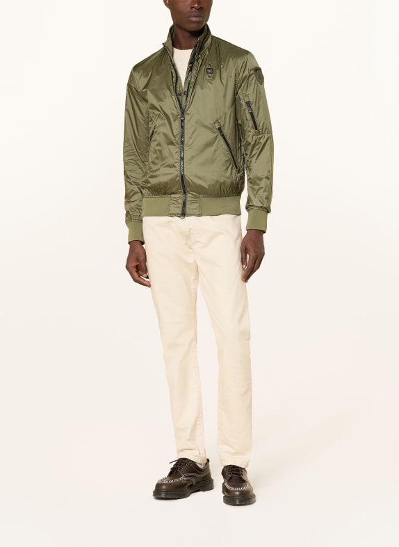 Blauer Blouson OLIV