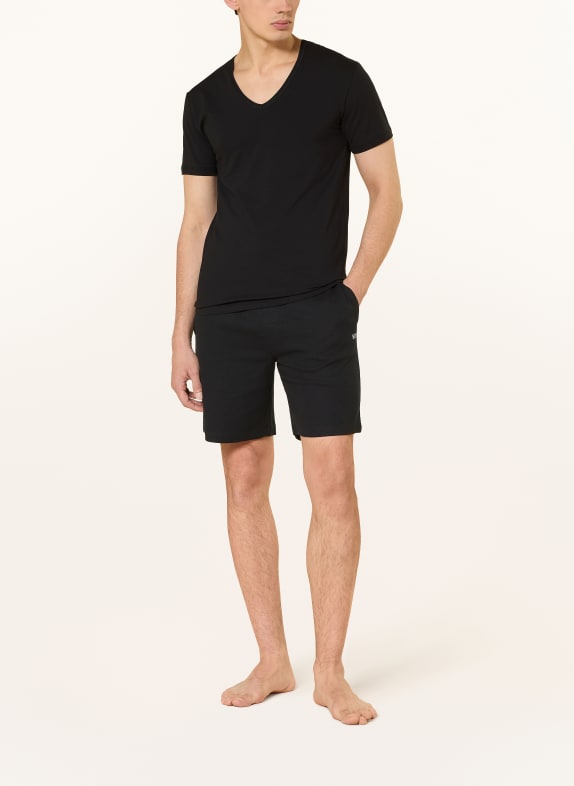 CALIDA Slaaphemd COTTON CODE ZWART