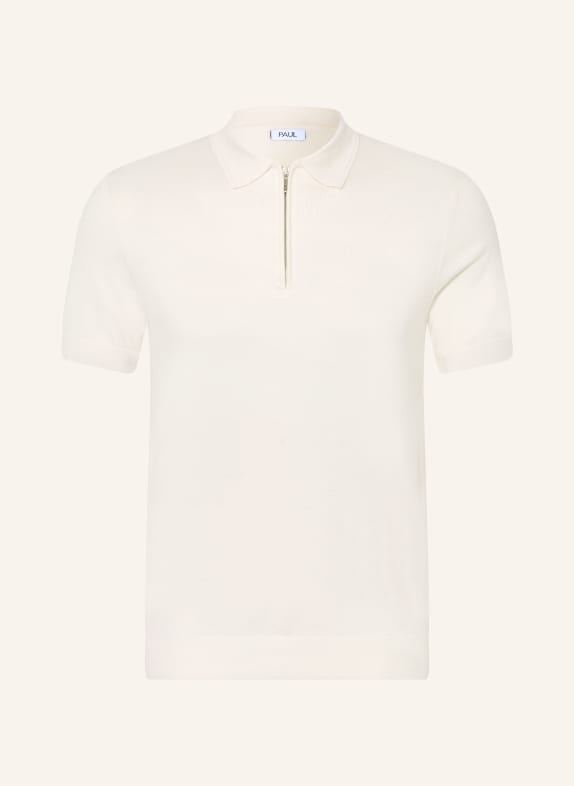 PAUL Knitted polo shirt ECRU