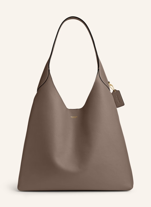 COACH Beuteltasche BROOKLYN LARGE TAUPE