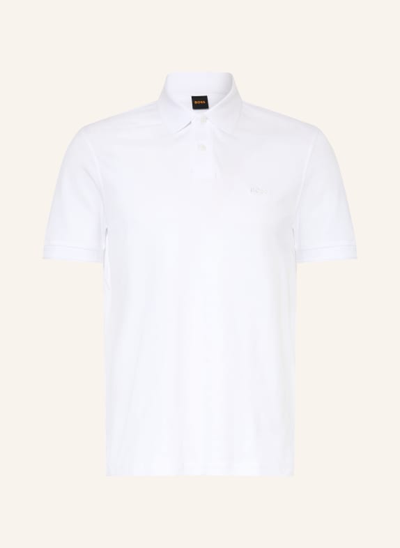 BOSS Jersey-Poloshirt PE WEISS