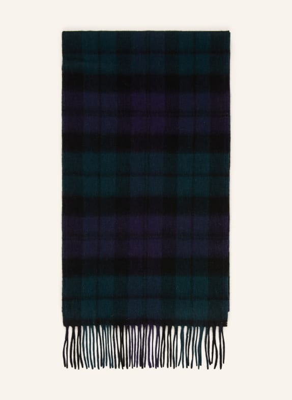 Barbour sjaal ZWART / DONKERGROEN / DONKERBLAUW