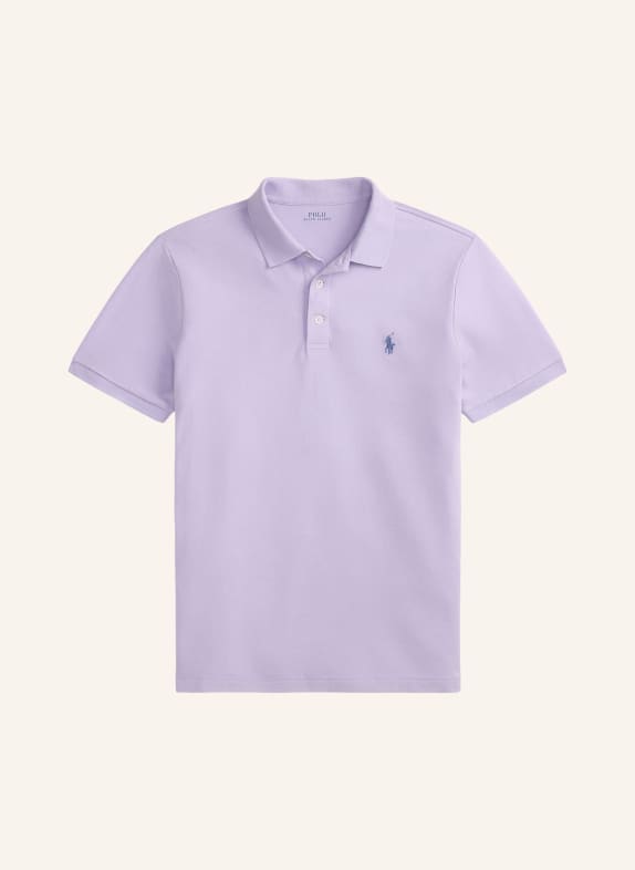 POLO RALPH LAUREN Koszulka polo z piki custom slim fit LILA