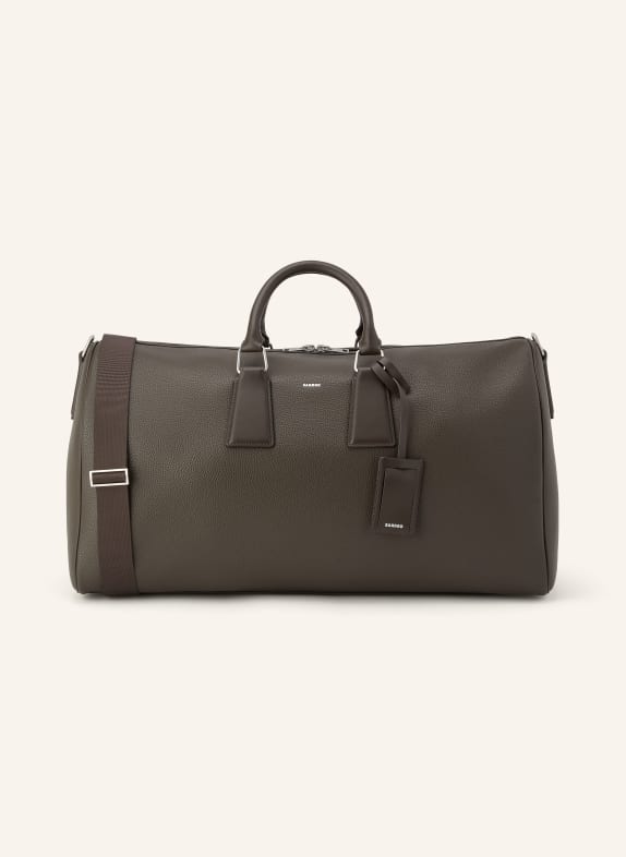 SANDRO Weekender DUNKELBRAUN / SILBER
