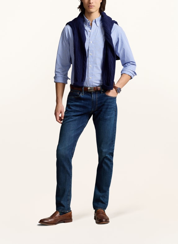 POLO RALPH LAUREN Hemd Custom Fit BLAU / WEISS