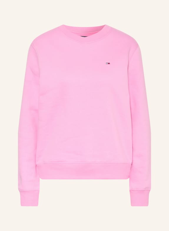 TOMMY JEANS Mikina RŮŽOVÁ