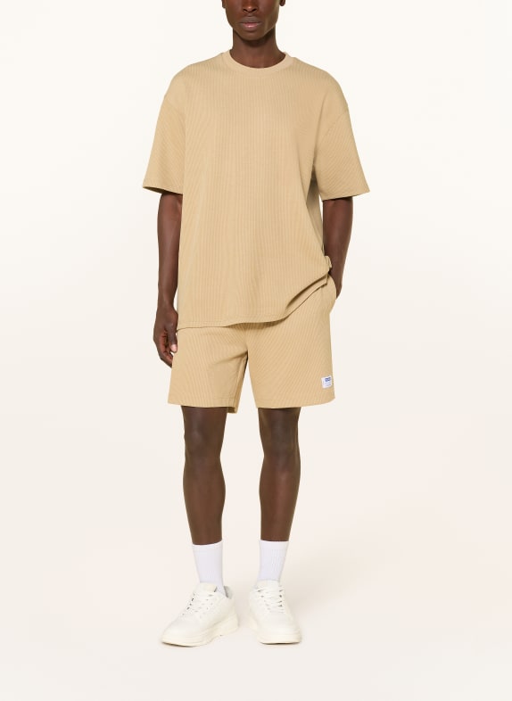 HUGO T-shirt NUWAFFLE BEIGE