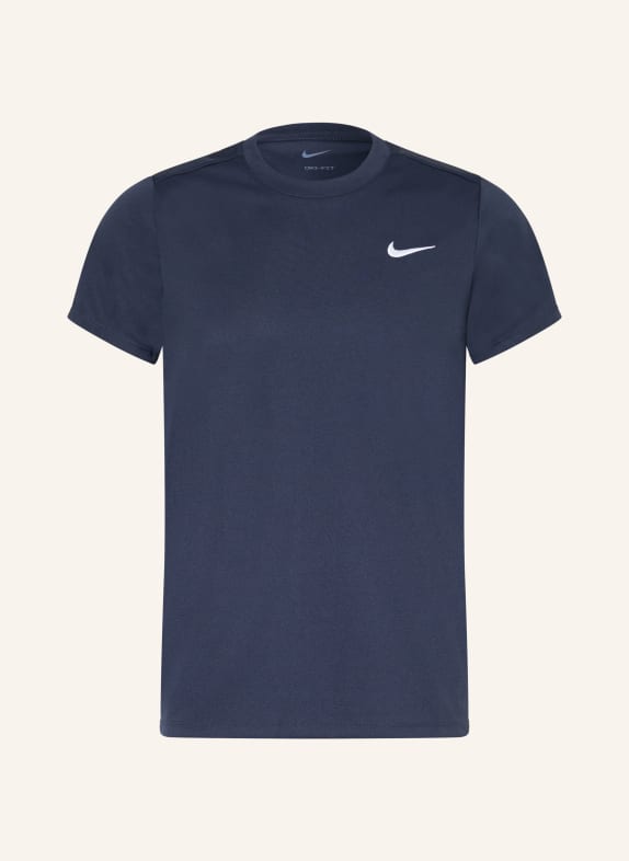 Nike T-shirt COURT DRI-FIT VICTORY DARK BLUE / WHITE