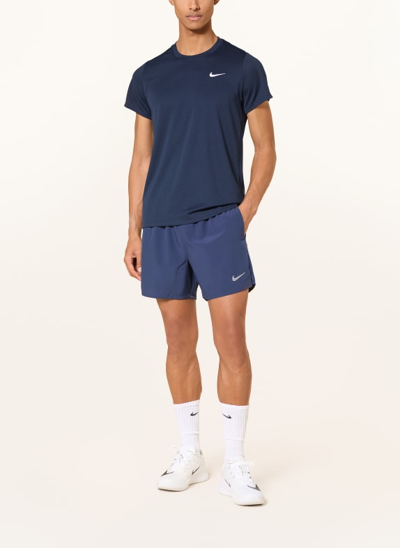 Nike T-shirt COURT DRI-FIT VICTORY DONKERBLAUW / WIT