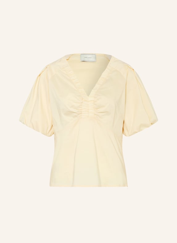 NEO NOIR IRINA blouse shirt LIGHT YELLOW