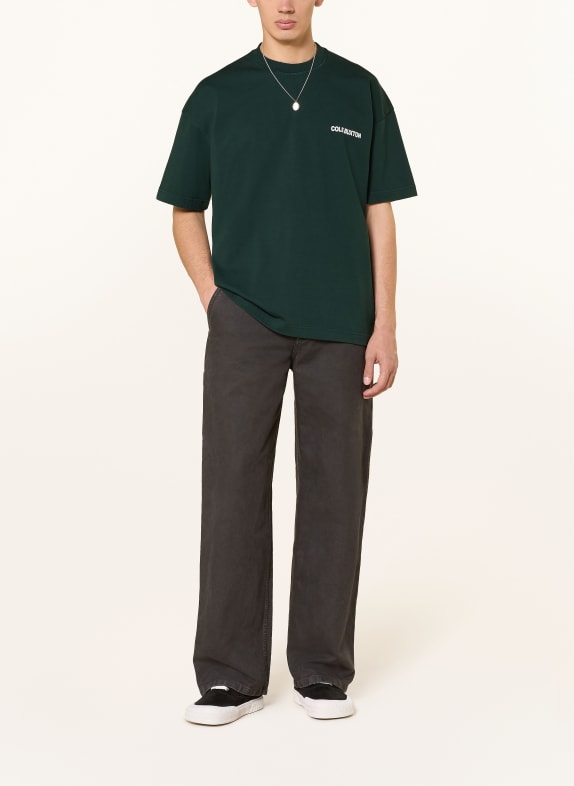 COLE BUXTON T-shirt DONKERGROEN
