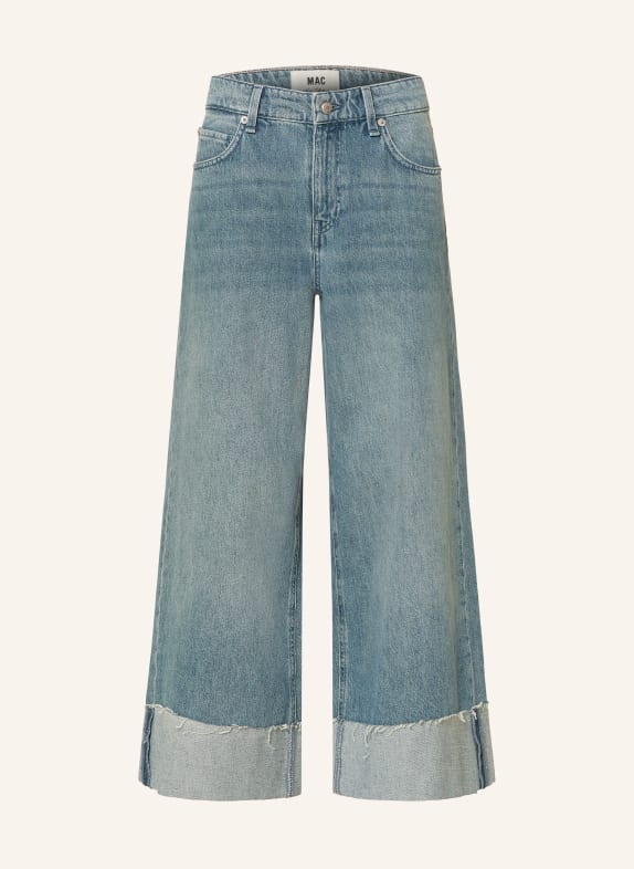 MAC Wide Leg Jeans NEVADA D491 greenblue tinted