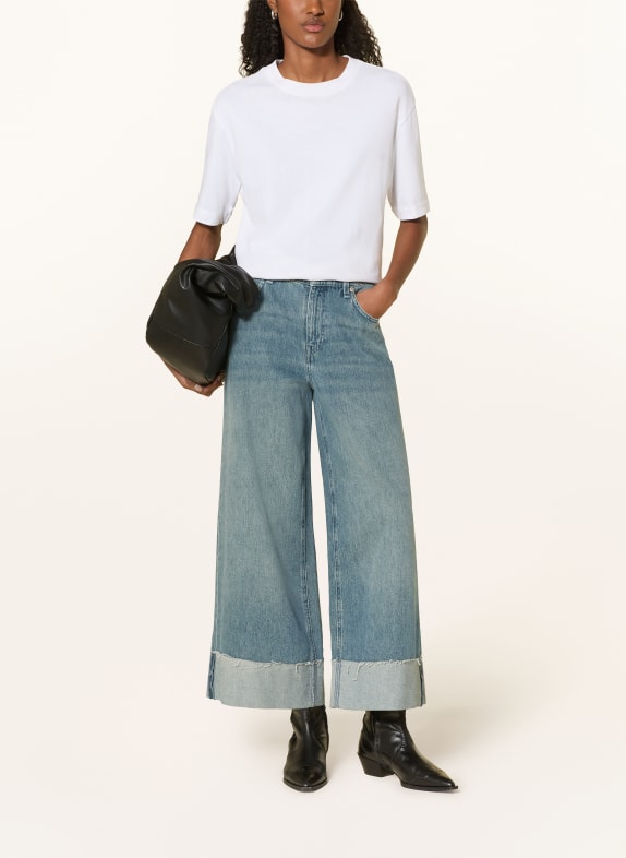 MAC Wide Leg Jeans NEVADA D491 greenblue tinted