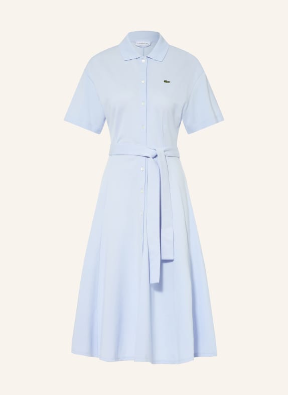 LACOSTE Kleid HELLBLAU
