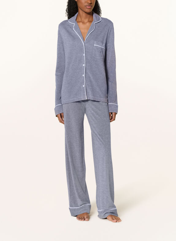 POLO RALPH LAUREN pyjama BLAUW / WIT