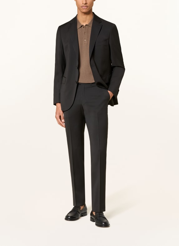 DRESSLER Pantalon Regular Fit 001 SCHWARZ