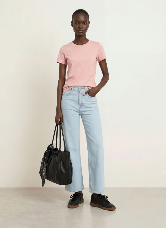 BOSS T-shirt ESOGO VIEUX ROSE