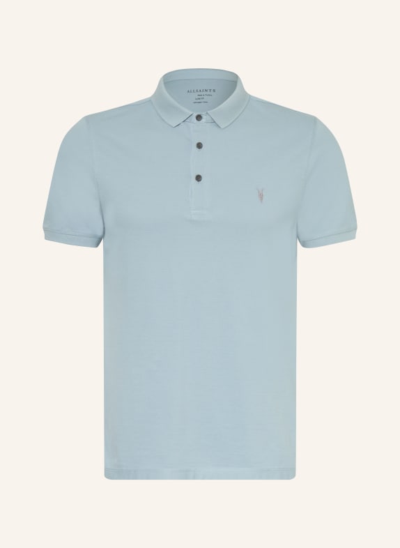 ALLSAINTS Polo piqué REFORM coupe ajustée BLEU CLAIR