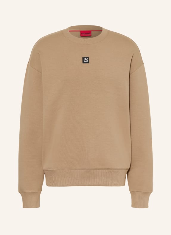 HUGO Sweatshirt DETTIL CAMEL
