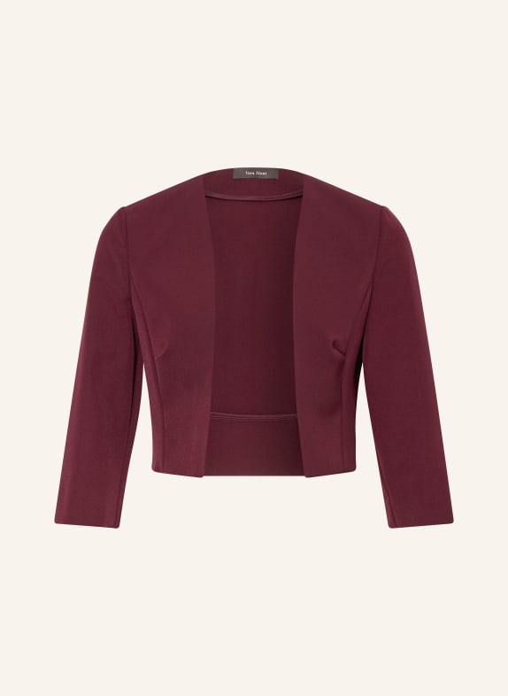 Vera Mont Bolero mit 3/4-Arm DUNKELROT